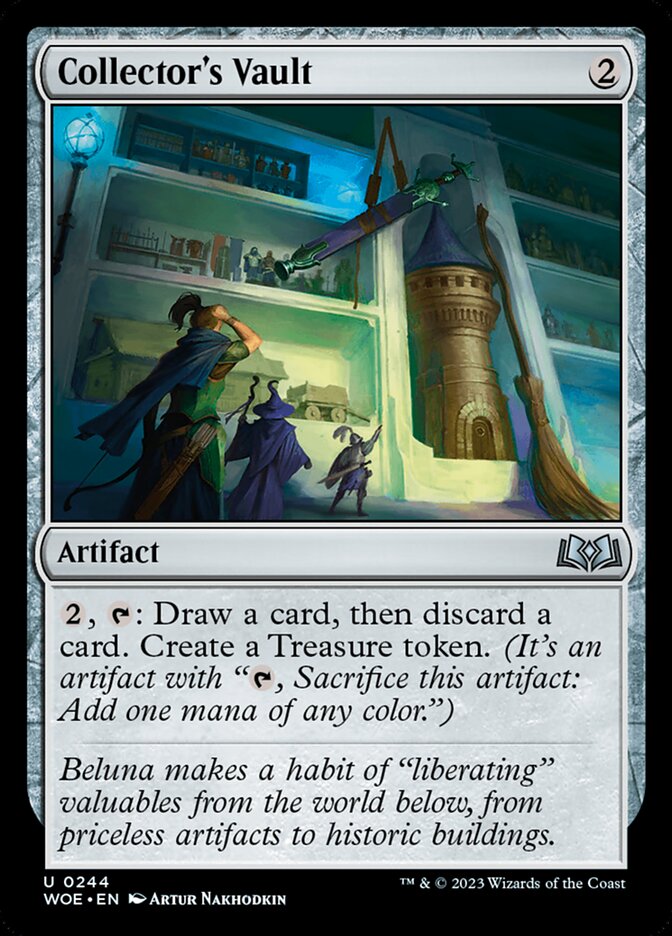 MTG Card Title: Collector's Vault WOE/244