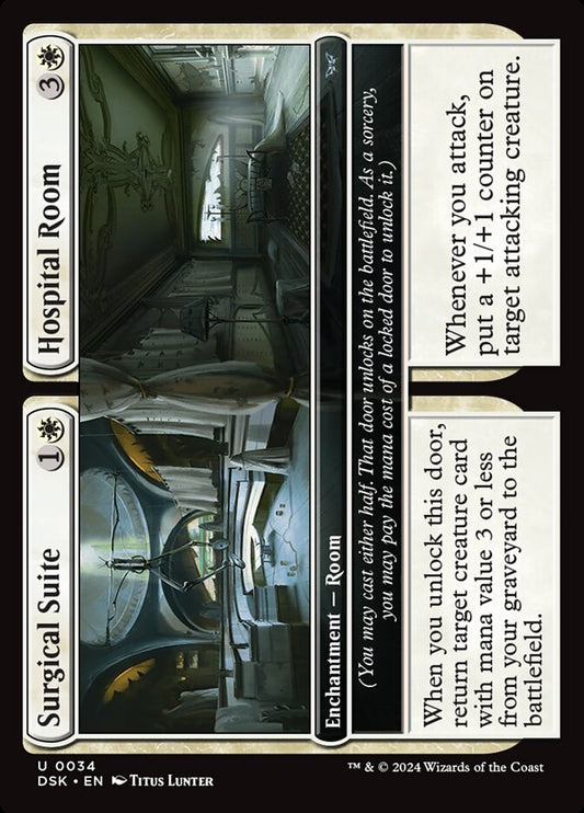 MTG Card Title: Surgical Suite // Hospital Room DSK/34