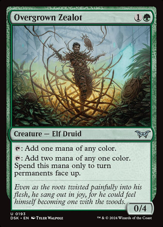 MTG Card Title: Overgrown Zealot DSK/193