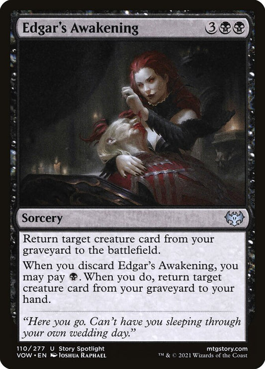 MTG Card Title: Edgar's Awakening VOW/110