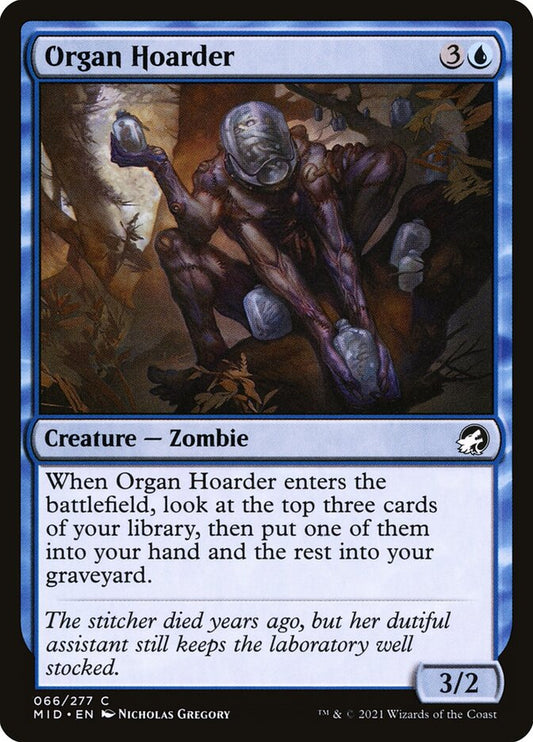 MTG Card Title: Organ Hoarder MID/66