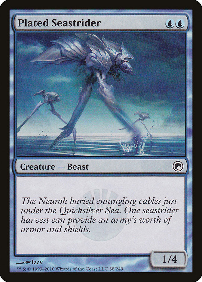 MTG Card Title: Plated Seastrider SOM/38