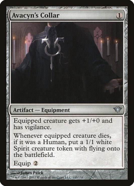MTG Card Title: Avacyn's Collar DKA/145