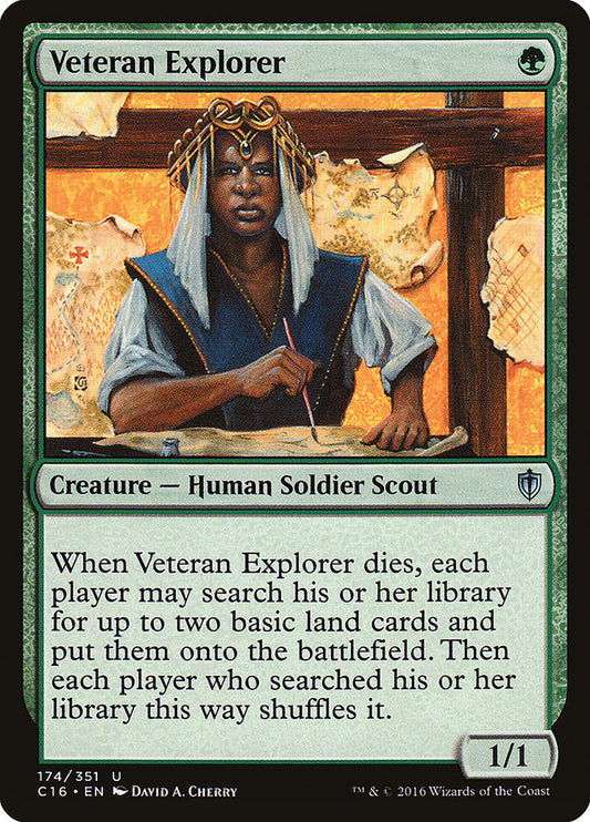 MTG Card Title: Veteran Explorer C16/174