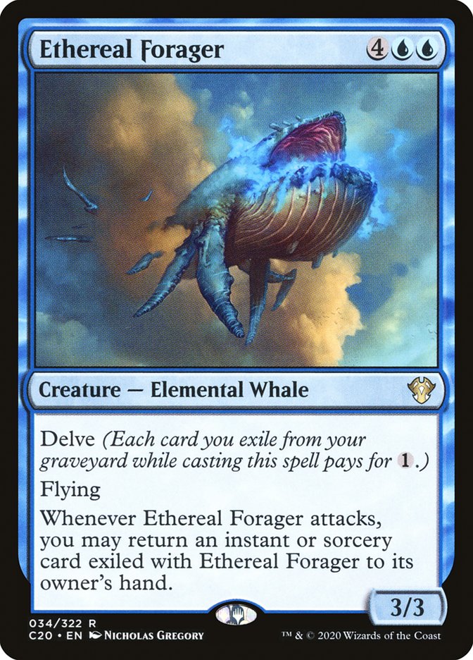 MTG Card Title: Ethereal Forager C20/34