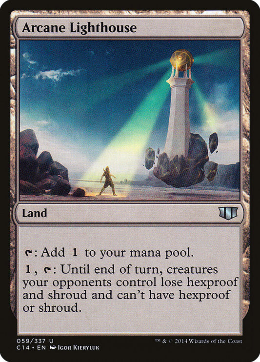 MTG Card Title: Arcane Lighthouse C14/59