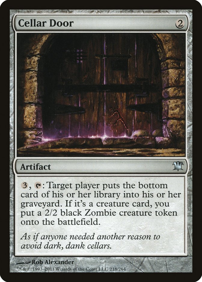 MTG Card Title: Cellar Door ISD/218