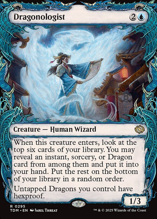 MTG Card Title: Dragonologist TDM/295