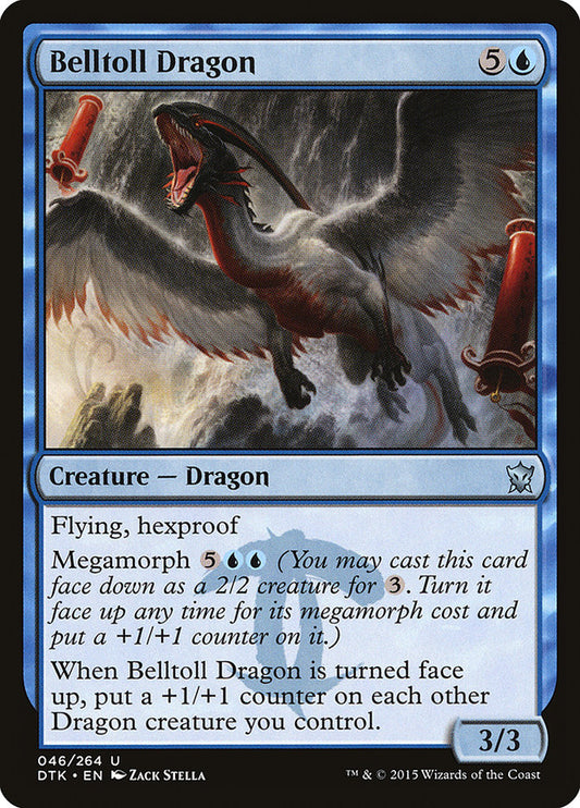 MTG Card Title: Belltoll Dragon DTK/46