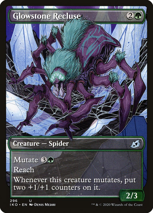 MTG Card Title: Glowstone Recluse IKO/296