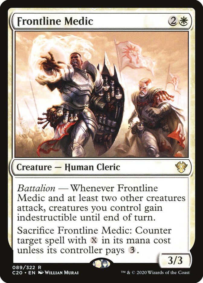 MTG Card Title: Frontline Medic C20/89