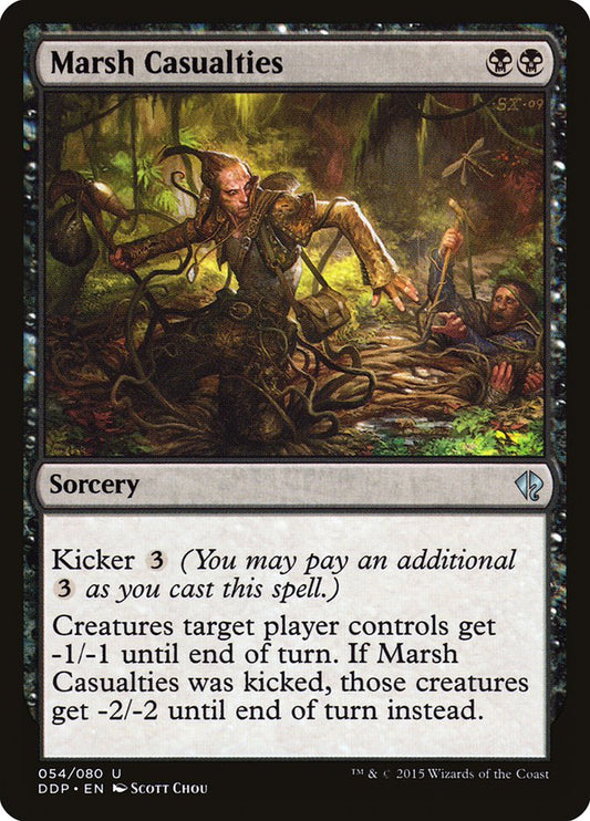 MTG Card Title: Marsh Casualties DDP/54
