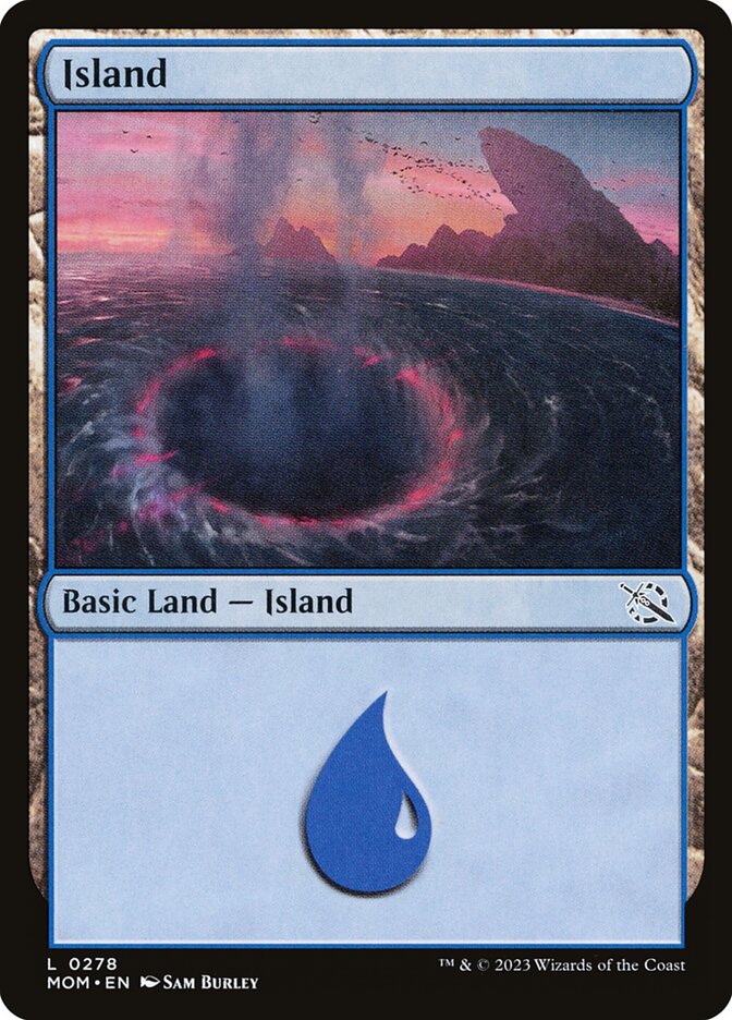 MTG Card Title: Island MOM/278