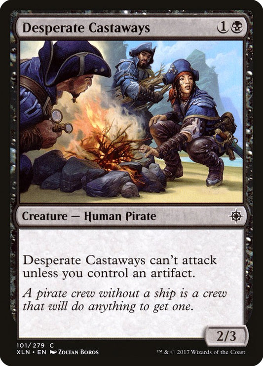 MTG Card Title: Desperate Castaways XLN/101