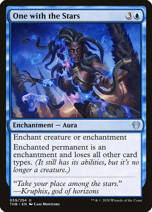 MTG Card Title: One with the Stars THB/59