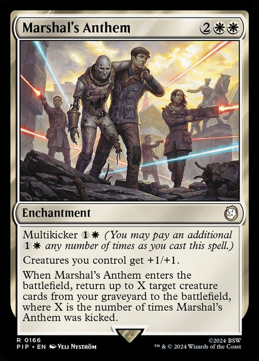 MTG Card Title: Marshal's Anthem PIP/166