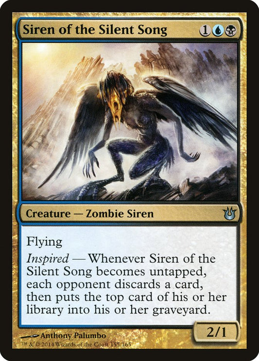 MTG Card Title: Siren of the Silent Song BNG/155
