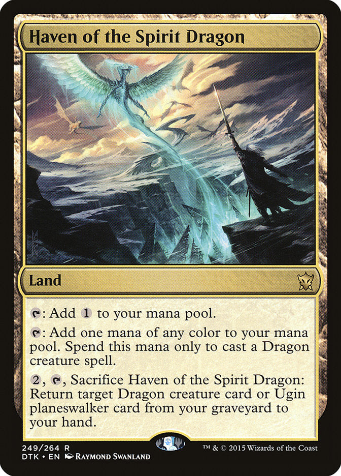 MTG Card Title: Haven of the Spirit Dragon DTK/249