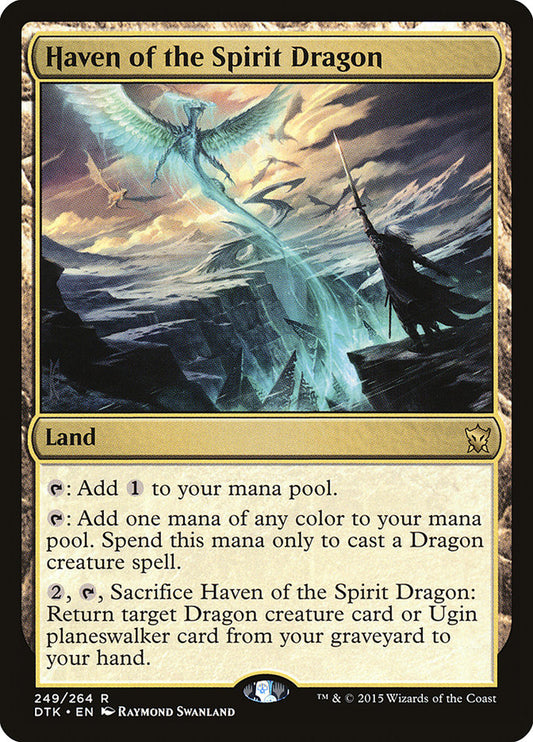 MTG Card Title: Haven of the Spirit Dragon DTK/249