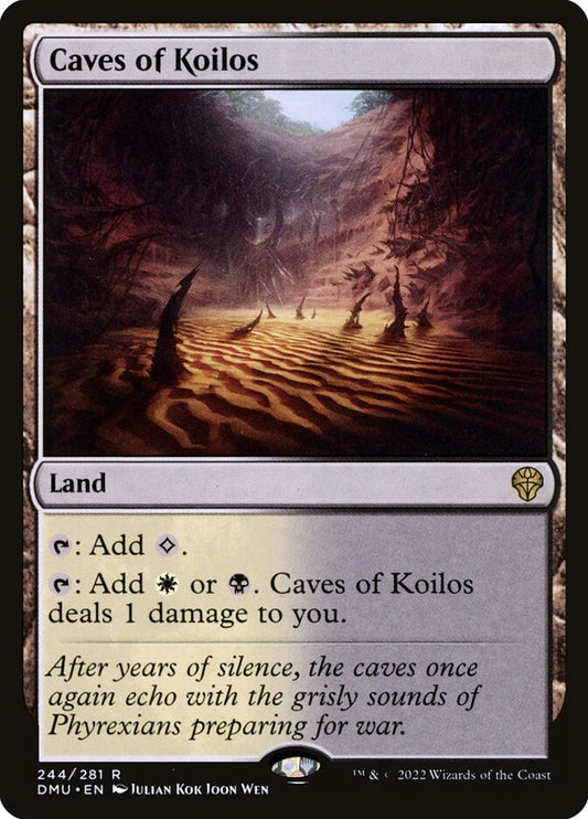 MTG Card Title: Caves of Koilos DMU/244
