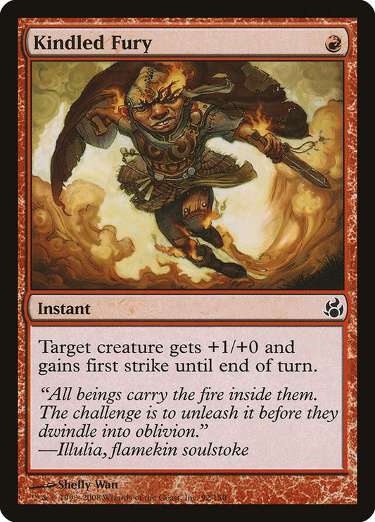 MTG Card Title: Kindled Fury MOR/92