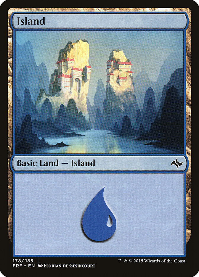 MTG Card Title: Island FRF/178