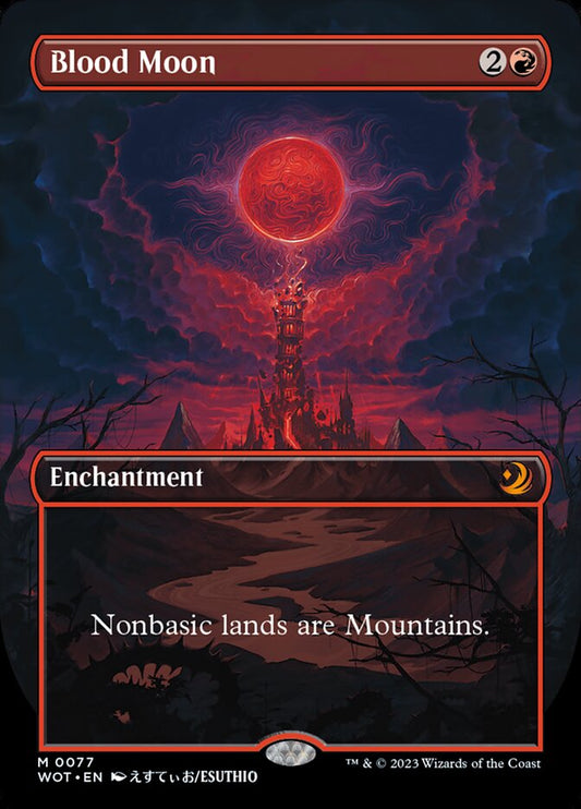 MTG Card Title: Blood Moon WOT/77
