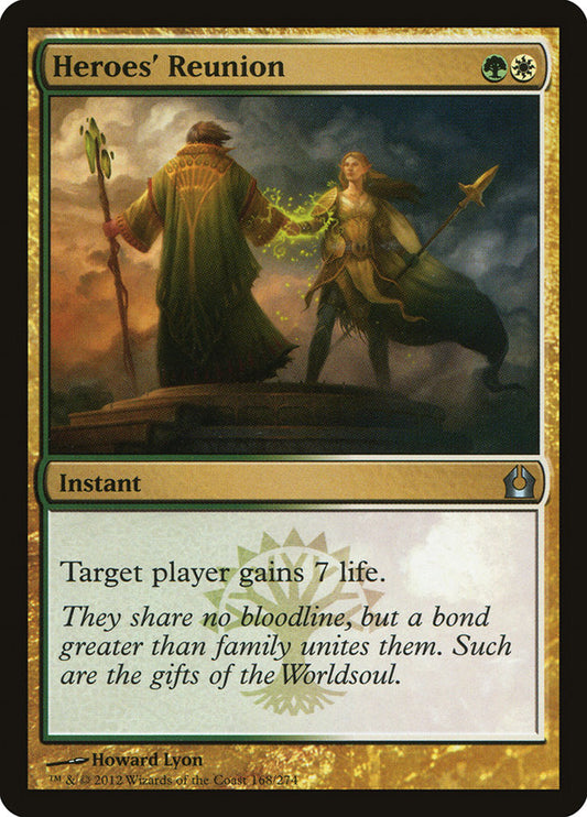 MTG Card Title: Heroes' Reunion RTR/168