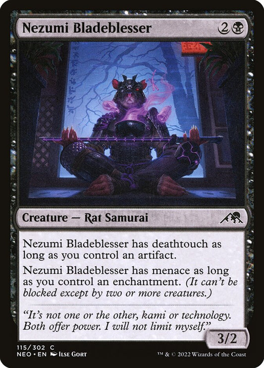 MTG Card Title: Nezumi Bladeblesser NEO/115