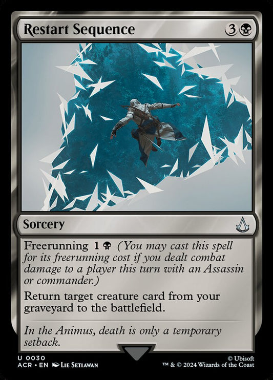 MTG Card Title: Restart Sequence ACR/30