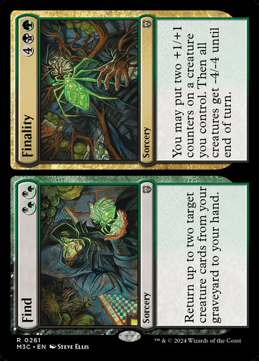 MTG Card Title: Find // Finality M3C/261