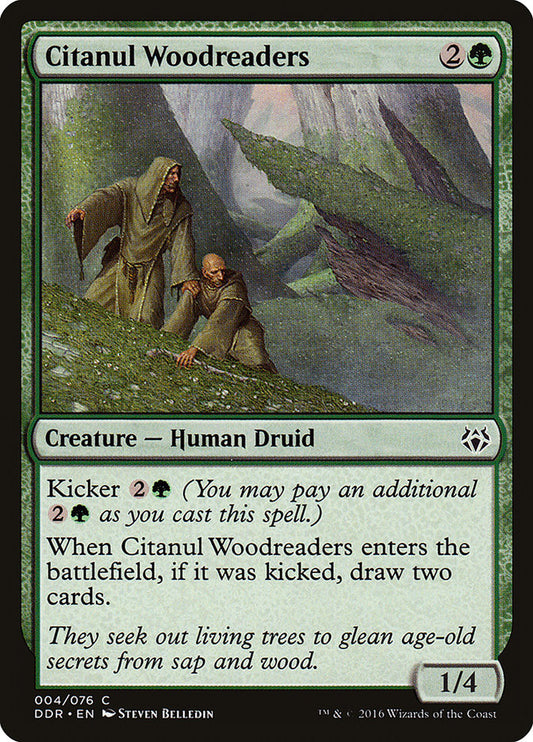 MTG Card Title: Citanul Woodreaders DDR/4