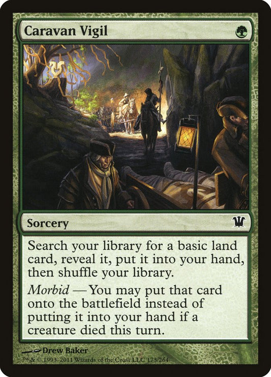 MTG Card Title: Caravan Vigil ISD/173
