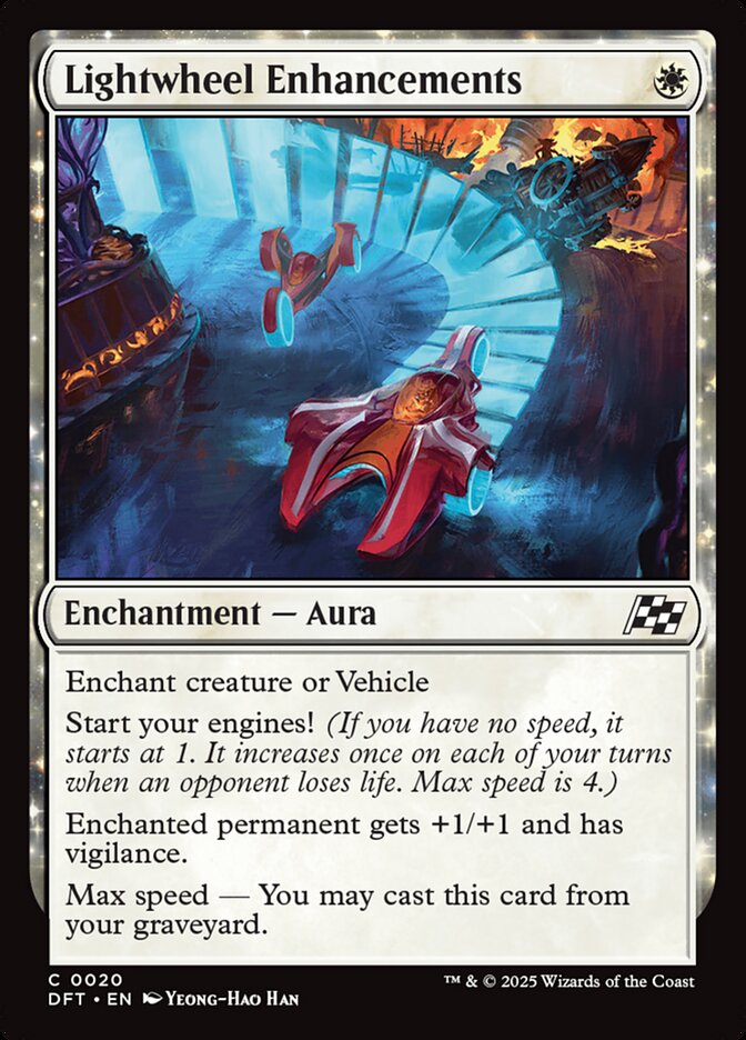 MTG Card Title: Lightwheel Enhancements DFT/20