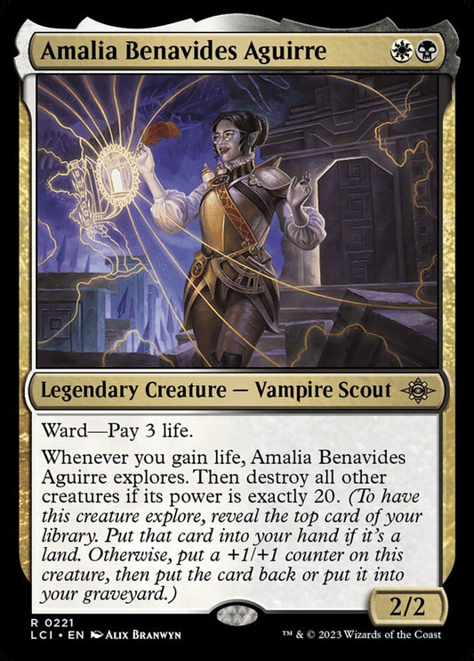 MTG Card Title: Amalia Benavides Aguirre LCI/221