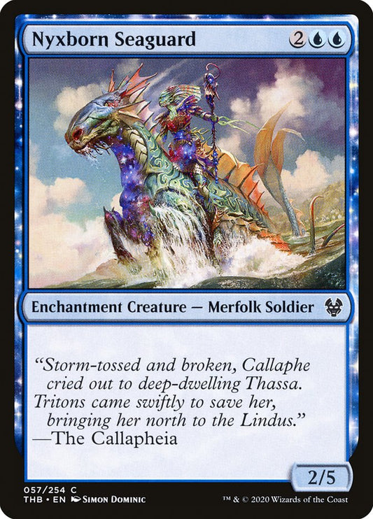 MTG Card Title: Nyxborn Seaguard THB/57