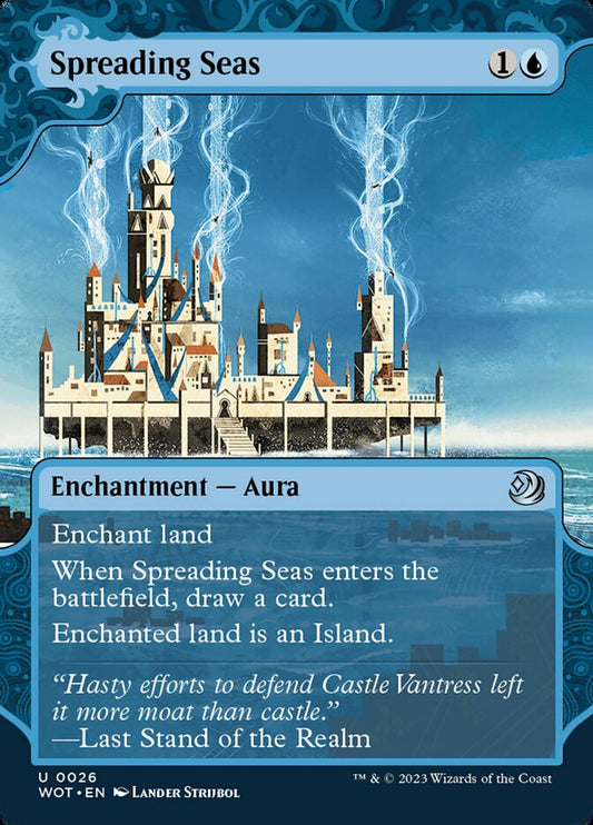 MTG Card Title: Spreading Seas WOT/26