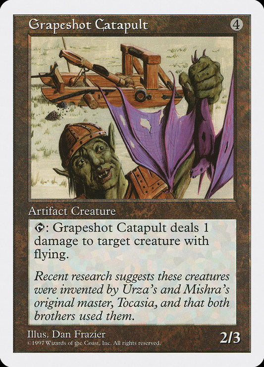 MTG Card Title: Grapeshot Catapult 5ED/375