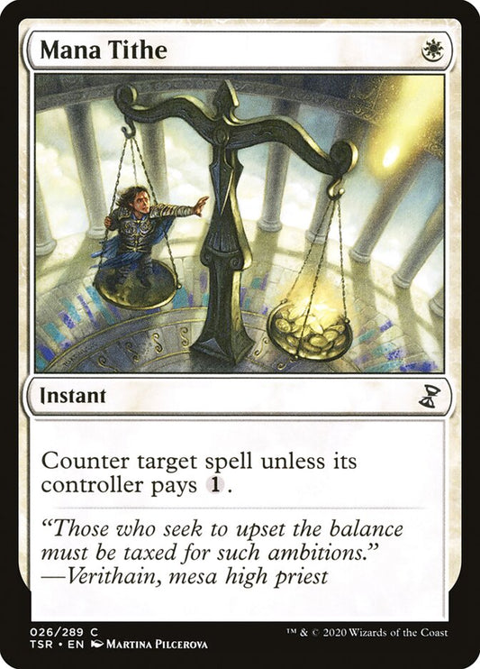MTG Card Title: Mana Tithe TSR/26