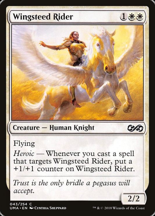 MTG Card Title: Wingsteed Rider UMA/43