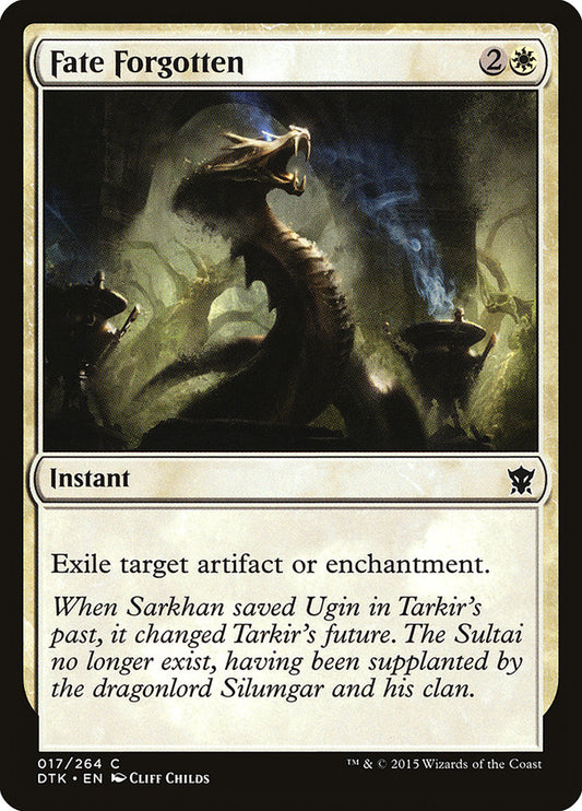 MTG Card Title: Fate Forgotten DTK/17