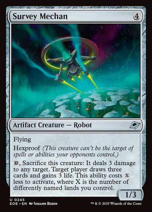 MTG Card Title: Survey Mechan EOE/245