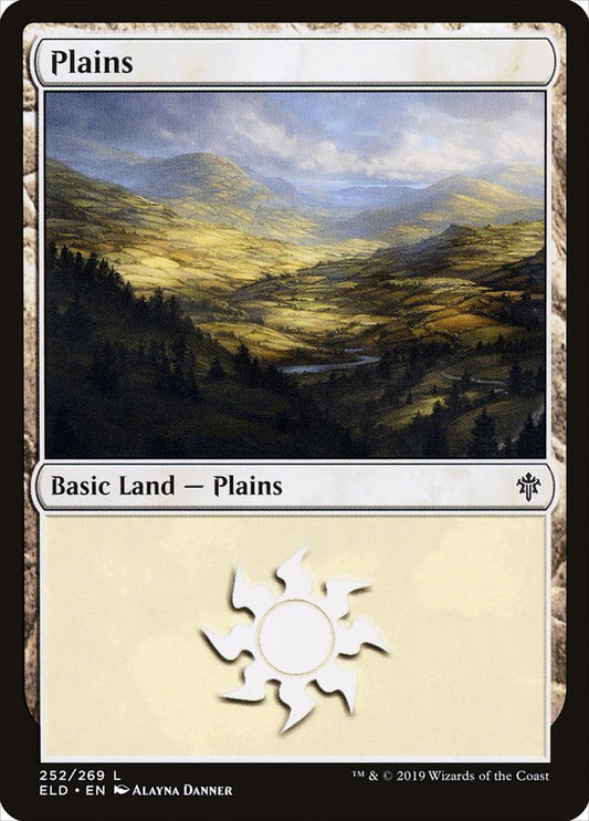 MTG Card Title: Plains ELD/252
