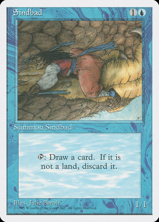MTG Card Title: Sindbad 4ED/100