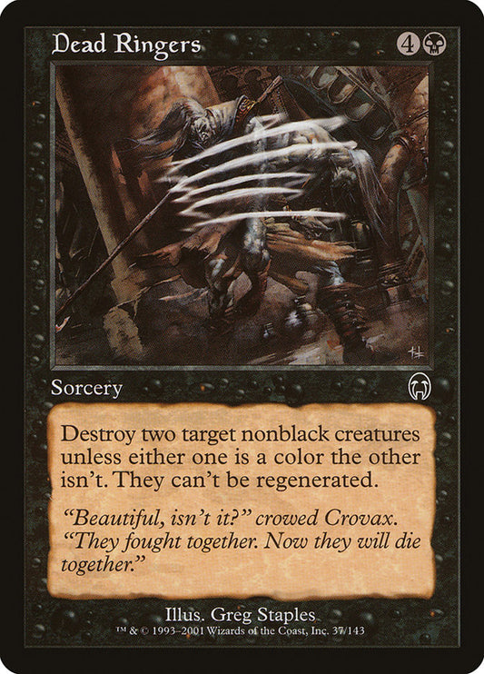 MTG Card Title: Dead Ringers APC/37