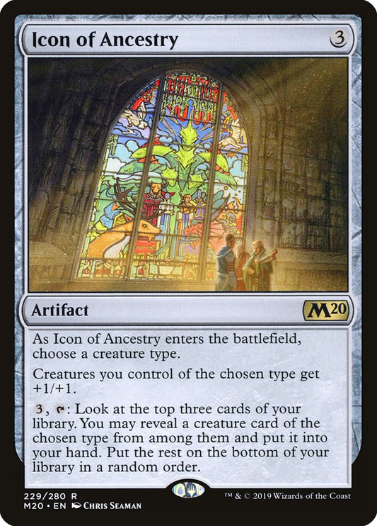 MTG Card Title: Icon of Ancestry M20/229