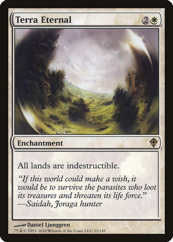 MTG Card Title: Terra Eternal WWK/22