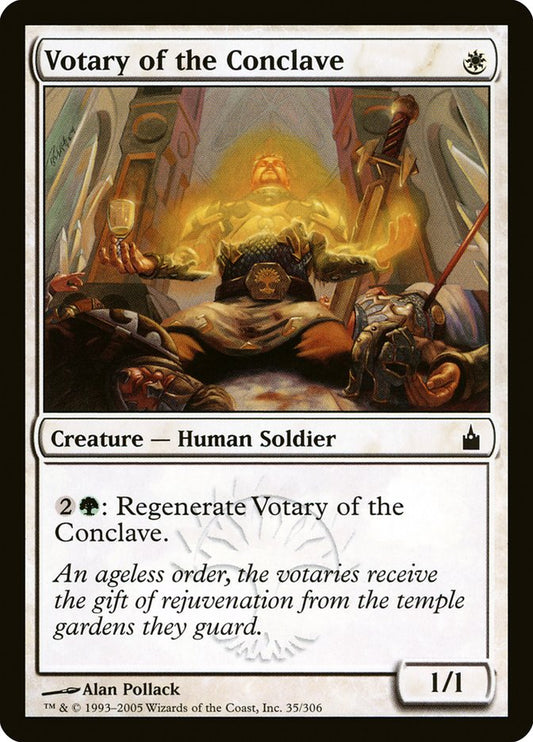 MTG Card Title: Votary of the Conclave RAV/35
