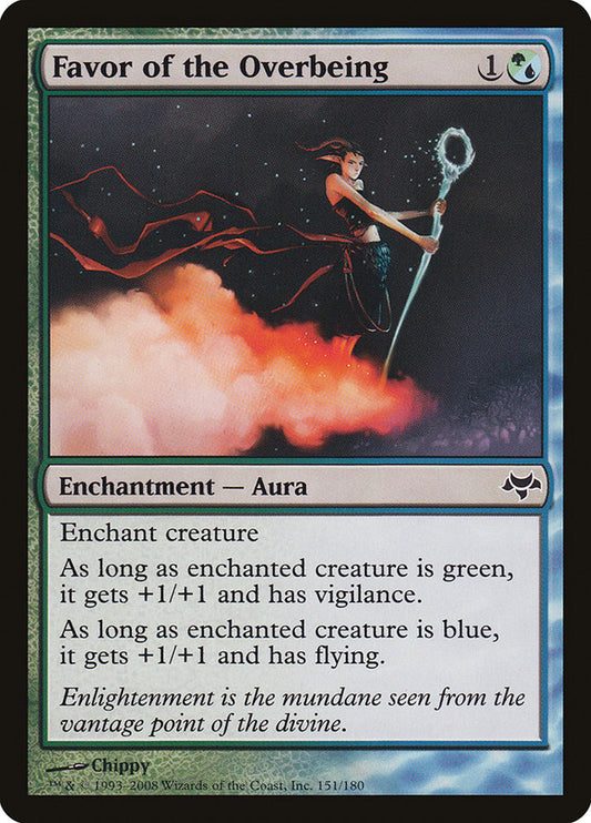 MTG Card Title: Favor of the Overbeing EVE/151