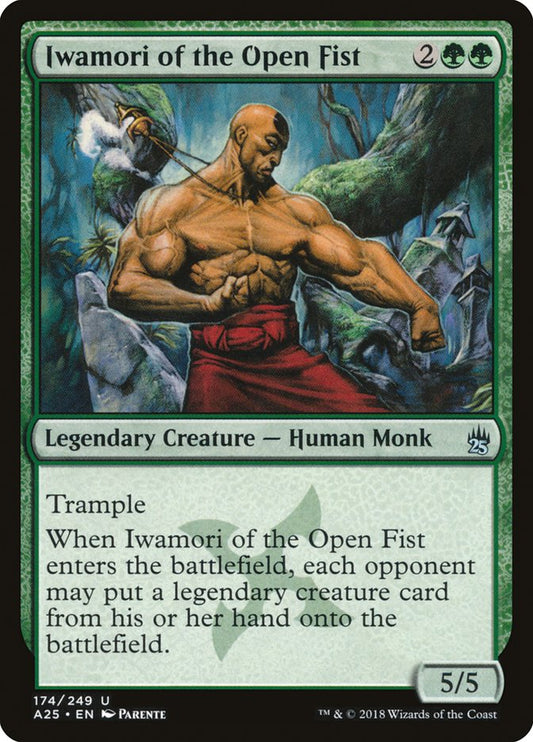 MTG Card Title: Iwamori of the Open Fist A25/174